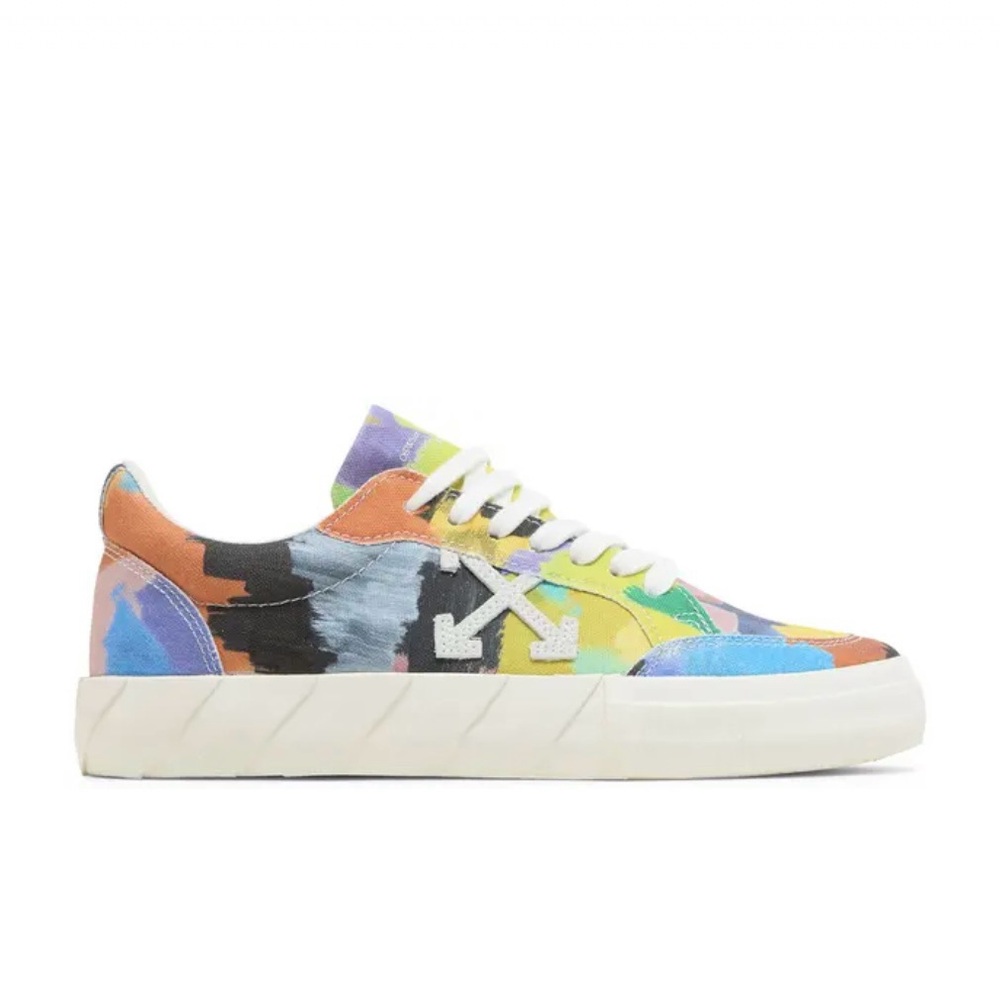 Off White Paint Splatter Sneakers… - Picture 3 of 14